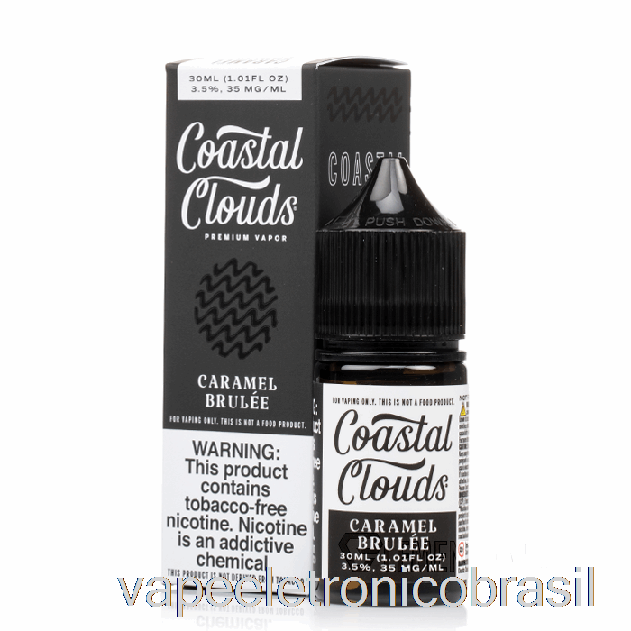 Vape Vaporesso Caramelo Sal Brulee - Nuvens Costeiras Co. - 30ml 35mg